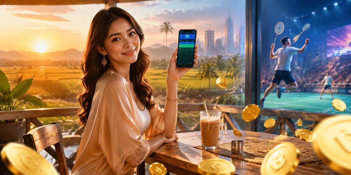 Pemain Malaysia menggunakan telefon bimbit untuk mengakses kasino result4d di Kedah