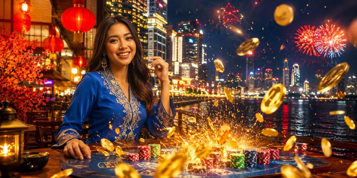 Pemain blackjack berbaju kurung di Kuala Lumpur mengakses meja live dealer result4d